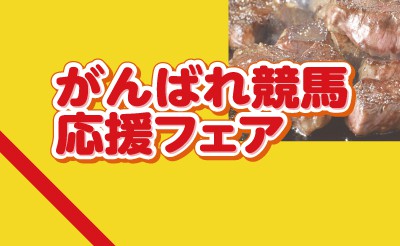 がんばれ競馬応援フェア～素敵なステーキまつりinばんえい～