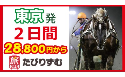 たびりずむ　ばんえいナイター競馬観戦ツアー